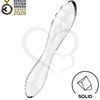 Dazzling Crystal 1 transparent Dildo de cristal solido